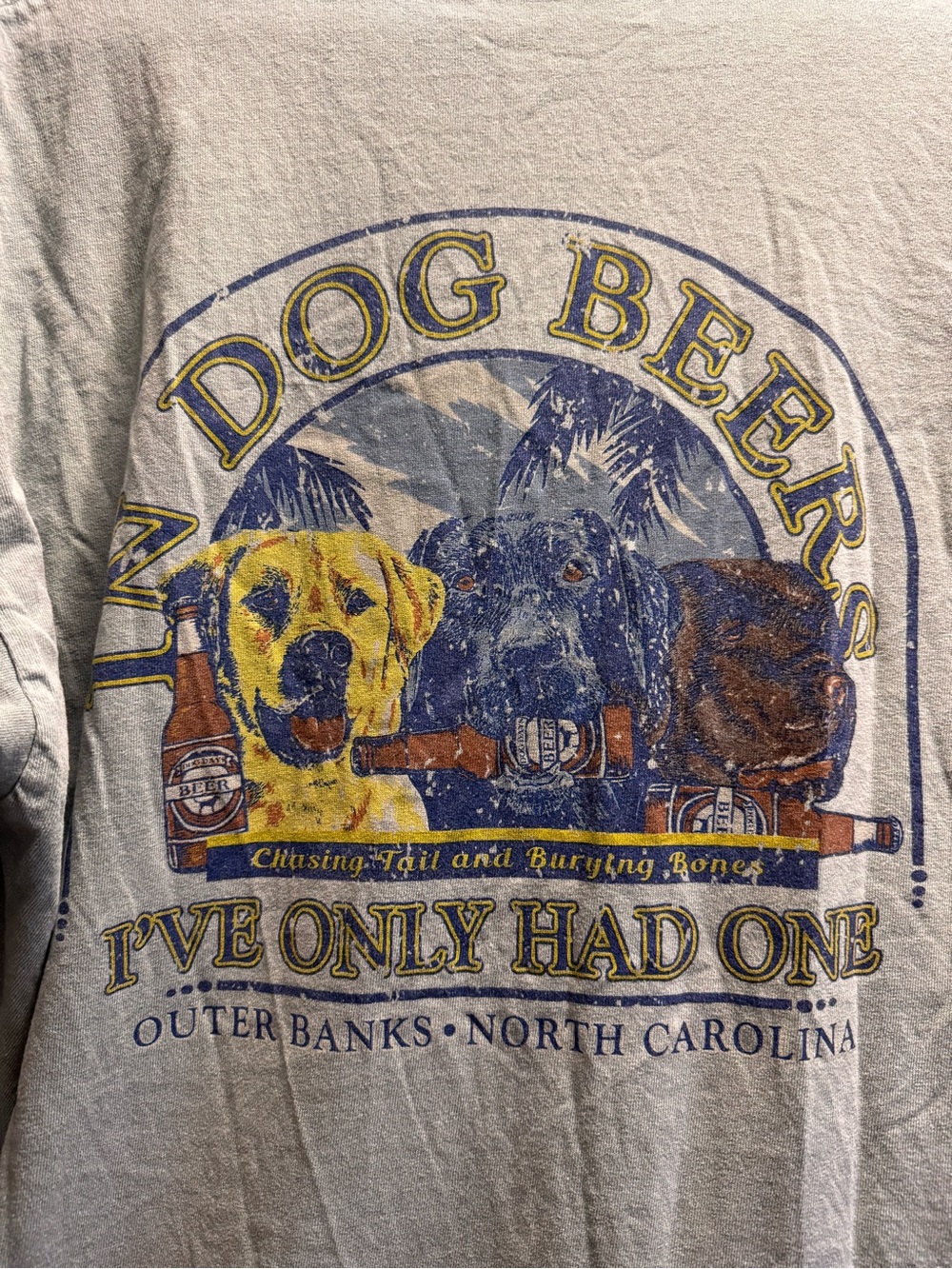 Graphic Tee - Outer Banks- “in dog beers I’ve only had one”